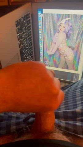 gooning masturbating tribute clip