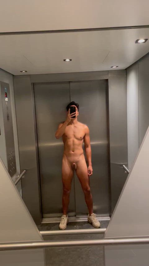 A few floors away from my clothes