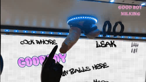 Just Slowly Teasing his Trapped cock