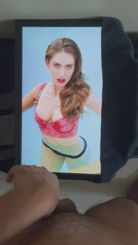 alison brie celebrity cum cumshot tribute clip