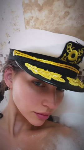 bath brunette celebrity cleavage fake tits legs rachel cook clip