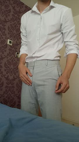 Do you like a man in a suit? [M]