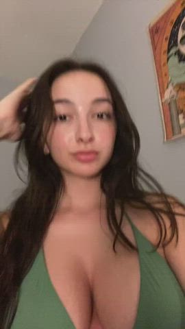 big tits bikini cleavage huge tits milking mom seduction teen tiktok clip