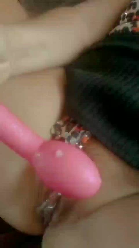 daddy milf orgasm solo squirting toys wet pussy wife pierced pussy clip
