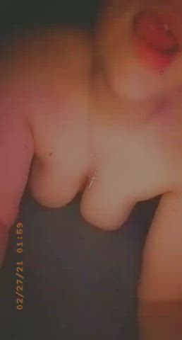 Kiss Licking Lips Tits clip