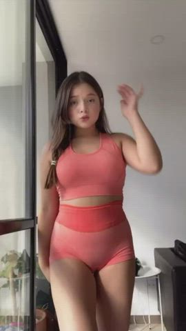 My friend Carol Teen latín girl [ Sexy Spandex ]
