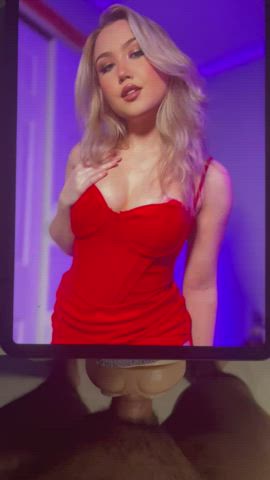 blonde sex toy tribute clip