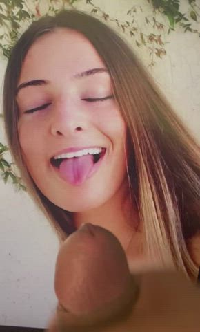 blonde cum in mouth jerk off tribute clip