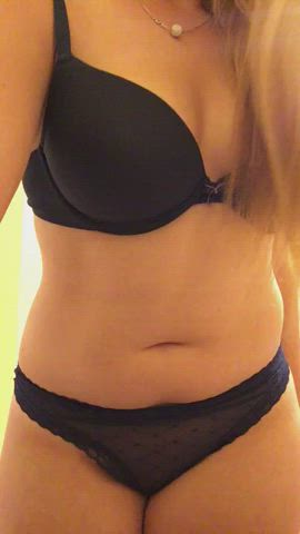 Blonde Girlfriend Striptease clip