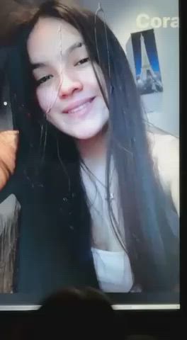 big dick brunette cum teen tribute clip