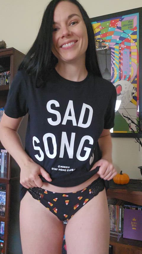 I love my candy corn panties