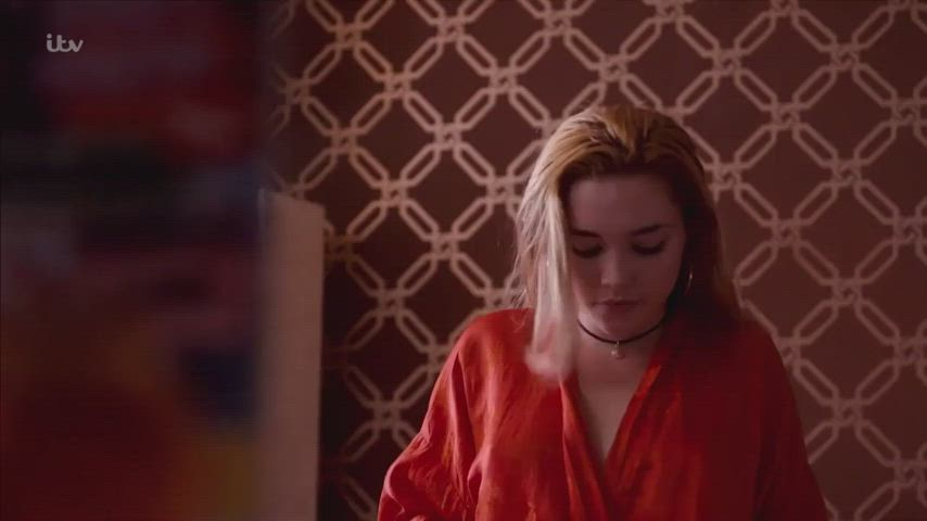 British Redhead Topless clip