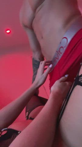 handjob step-brother step-sister tease clip