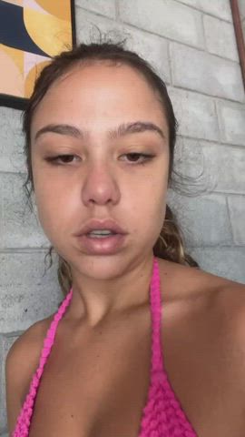 brazilian brunette teen clip