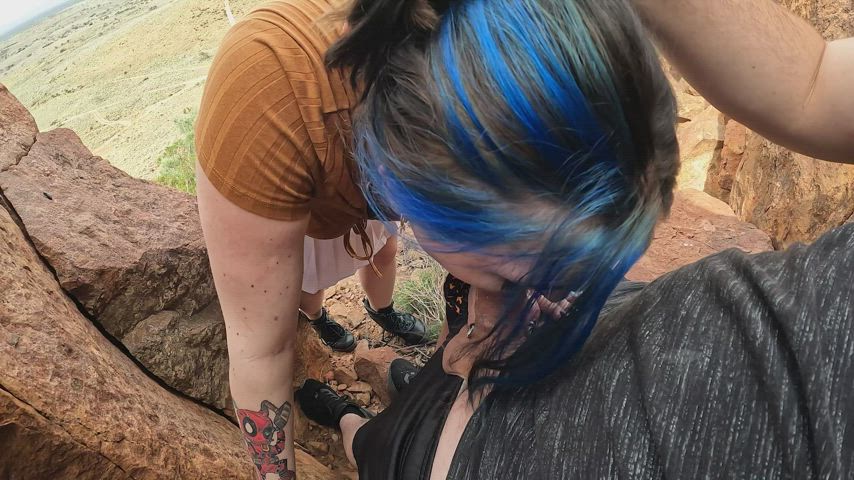 A little fun while out bush, We had to hide from the family 🥵