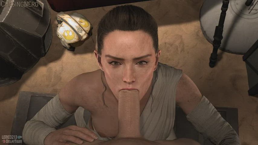 3D Animation Blowjob clip