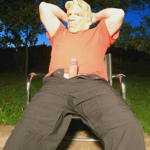 big dick cock cum masturbating outdoor sex clip