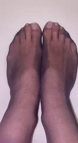 feet nylon pantyhose clip