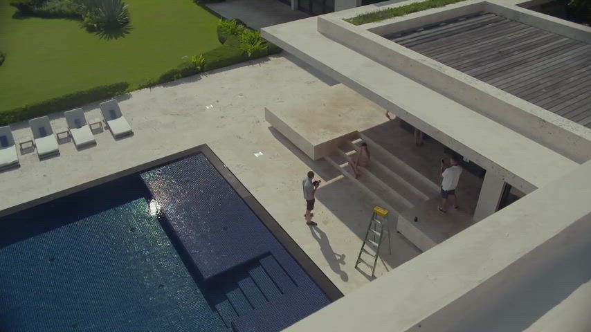 model nudity photoshoot clip