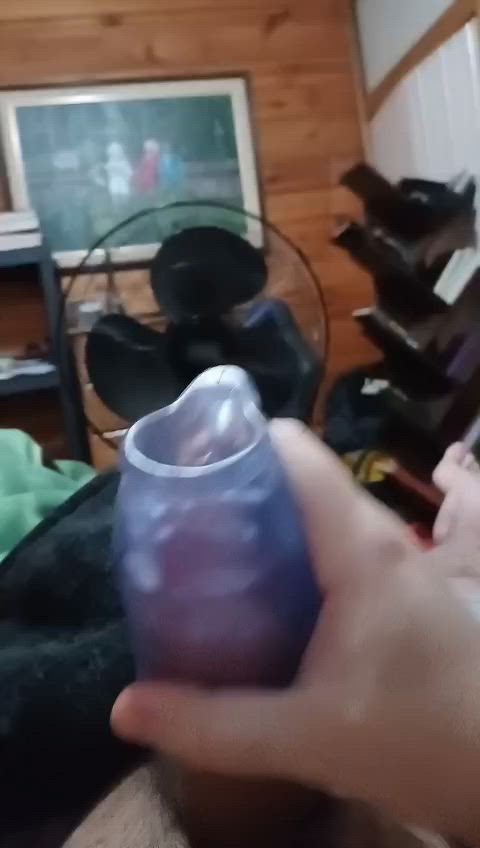 amateur big dick cum cumshot fucktoy homemade masturbating sex toy solo toy clip