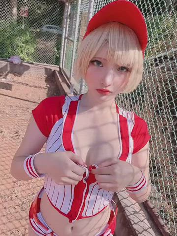 big tits outdoor topless clip