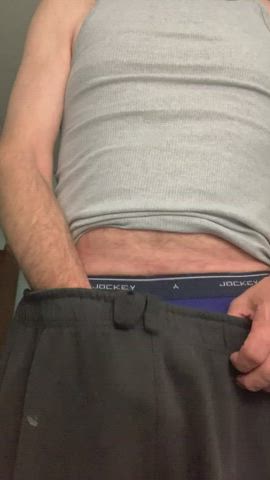balls rubbing underwear clip
