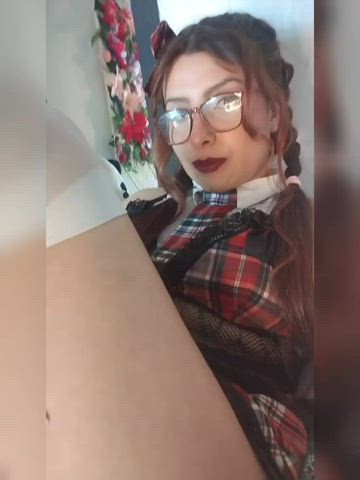 cosplay costume cute latina petite schoolgirl teen clip