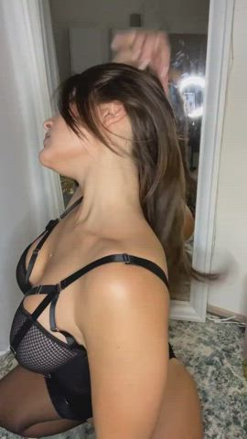 ass boobs booty brunette legs pawg stockings tattoo clip