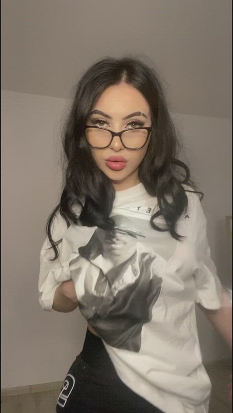 do you like brunette Latinas with glasses?