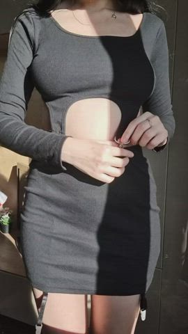 amateur big tits natural tits panties titty drop clip