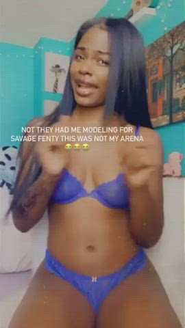 ebony lingerie non-nude panties pretty clip