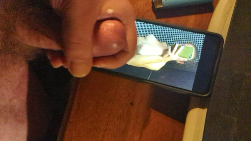 cumshot daddy tribute clip