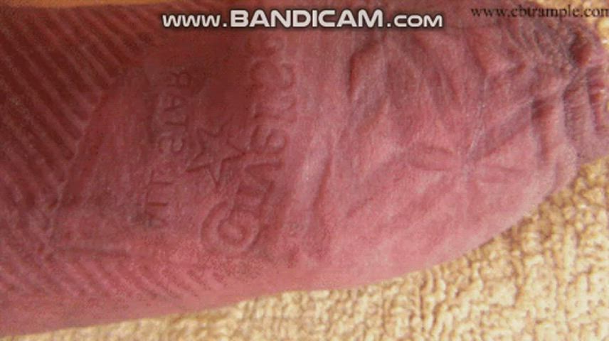 Sneakers Feet Fetish Cock clip
