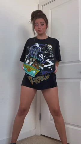 cosplay skirt tiktok clip