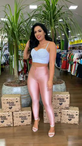 ass clothed pink clip