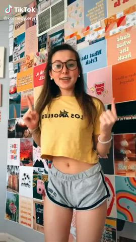 Skinny Teen Tight Ass TikTok clip