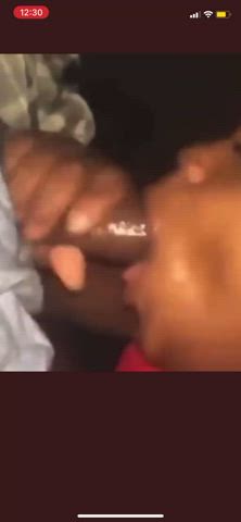 ebony ebony couple sloppy clip