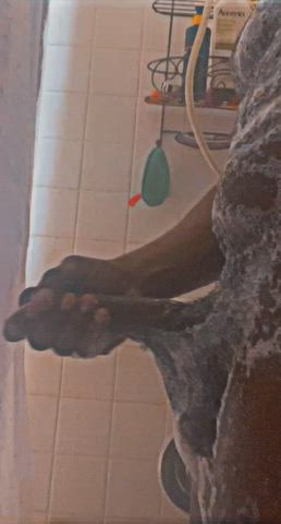 bbc jerk off shower soapy clip