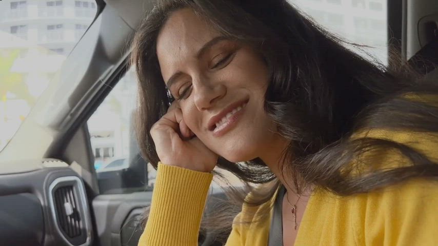 Blowjob Car Hardcore MILF Masturbating Sucking Porn GIF by high2411