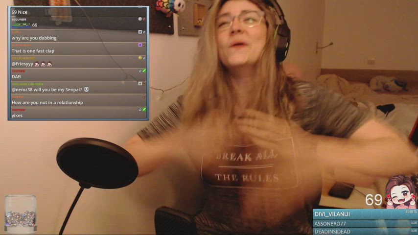 big tits jiggle tits clip