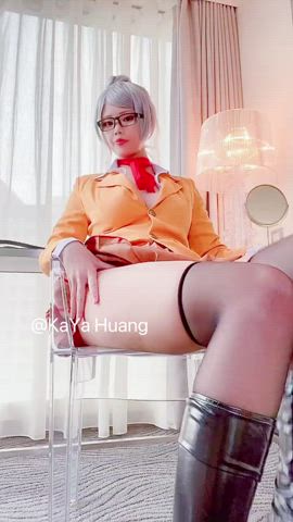 Asian Teacher Thong clip