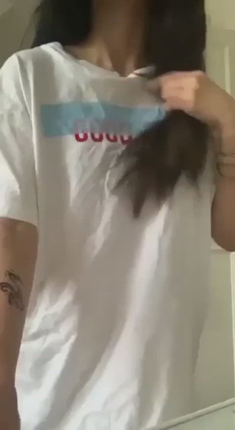 asian boobs groping selfie strip striptease titty drop clip