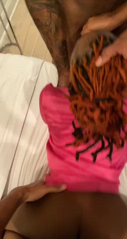 ass ebony couple hotwife mfm vixen clip