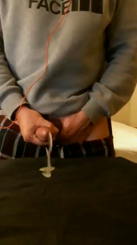 bbc cock cum interracial solo clip
