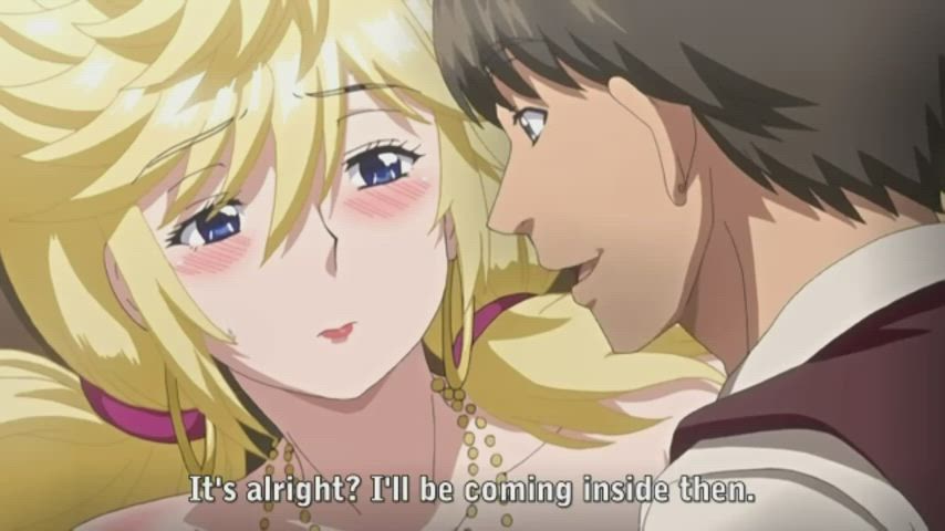 anime blonde creampie cumshot hentai milf clip