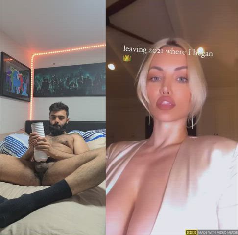 babecock cumshot fleshlight goddess clip