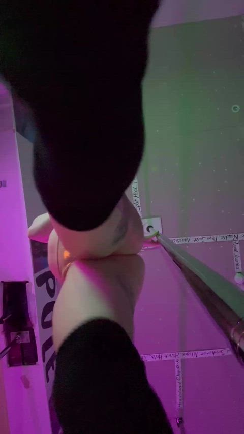 A new angle? See them thighs wiggle in slo mo