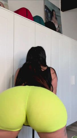 big ass leggings tease twerking clip