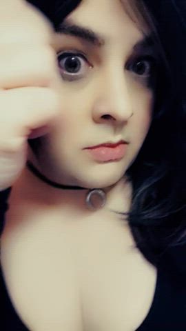 sfw tits trans woman clip