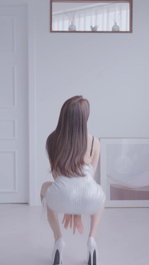 asian ass babe cute korean clip